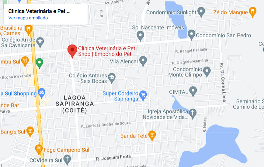Paparicando Pet Shop - Google My Maps